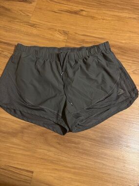Adidas Gray Women's Athletic Running Shorts